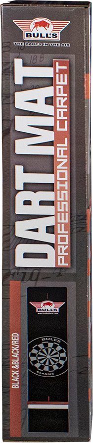 Bull's Carpet Dartmat + Oche 300x90cm - Black