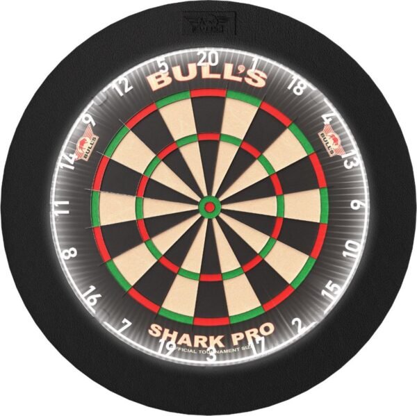 Bull’s Domus Professionele Dartset – Complete set - Dartbord - Verlichting - Surround