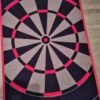 Dartshop Kattestaart Carpet Dart Mat 280cm x 60cm Black / Red Dartbord Design