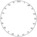 BULLET custom Numberring GREY