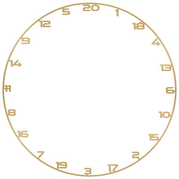 BULLET custom Numberring GOLD