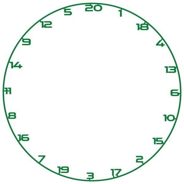 BULLET custom Numberring GREEN