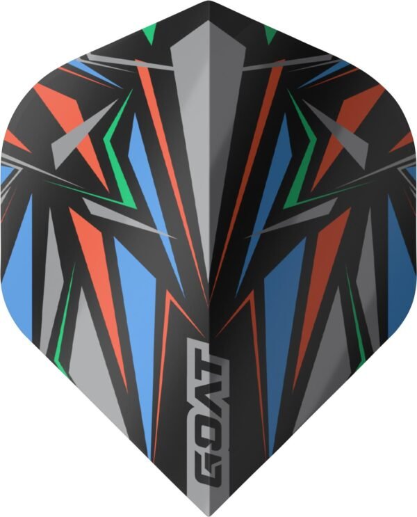 GOAT ATHLETE BLACK BLUE - Dartpijlen - 22 Gram