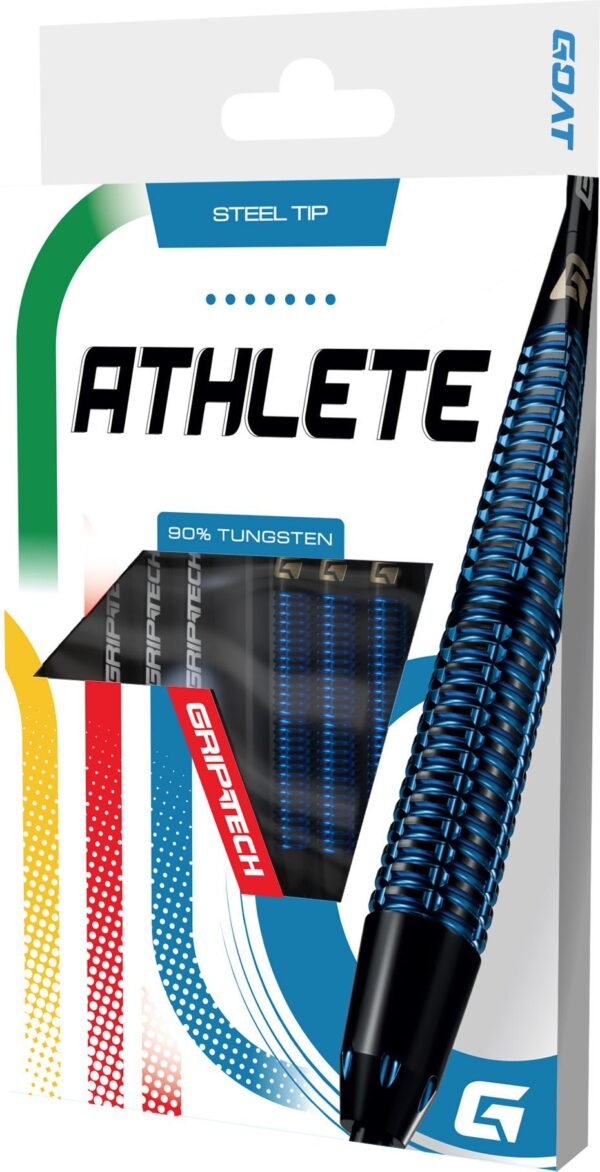 GOAT ATHLETE BLACK BLUE - Dartpijlen - 22 Gram
