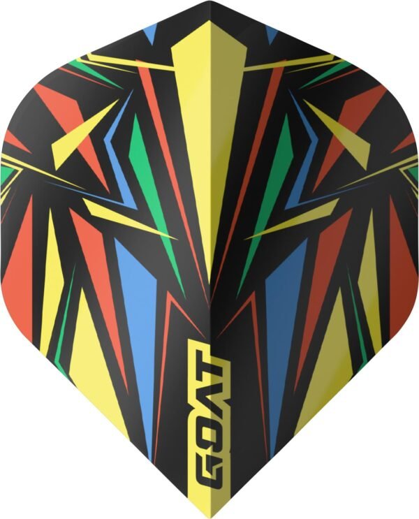 GOAT ATHLETE BLACK YELLOW - Dartpijlen - 24 Gram