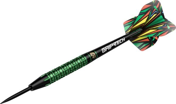 GOAT ATHLETE BLACK GREEN - Dartpijlen - 25 Gram