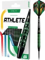GOAT ATHLETE BLACK GREEN - Dartpijlen - 23 Gram