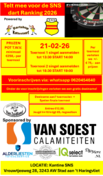 SNS Dart Toernooi 1 en 2 21-02-2026
