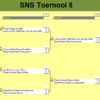 SNS Dart Toernooi 7 en 8