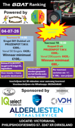t9 en 10 4-7-26 the GOAT Cyclus 2026 Toernooi 9 en 10