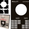 Bullet-6pcs Puzzle Square Surround Black