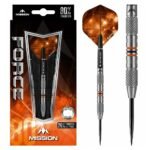 5057270080916_01 Mission Force M26 Twin Knurl 80% – 25 gram – Steeltip Dartpijlen
