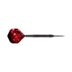 5057270080923_01 Mission Deep Impact M5 Black/Red 80% – 22 gram – Steeltip Dartpijlen