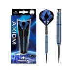 5057270082200_01 Mission Axiom M1 Blue Titanium 90% – 23 gram – Steeltip Dartpijlen
