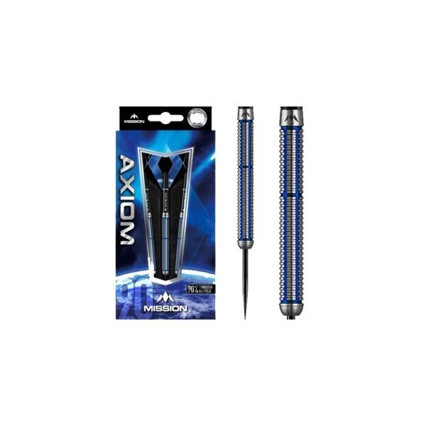 5057270082224_01 Mission Axiom M2 Linear Grip 90% – 22 gram – Steeltip Dartpijlen