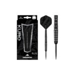 5057270082743_01 Mission Kuro M3 Black Titanium 95% – 24 gram – Steeltip Dartpijlen