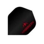 Mission - Logo - Dart Flights - No2 - 100 Micron - Red logo