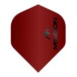 5057270083092_01 Mission - Logo - Dart Flights - No2 - 100 Micron - matt Red