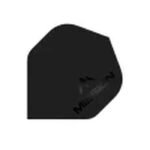 Mission - Logo - Dart Flights - No2 - 100 Micron - matt Black