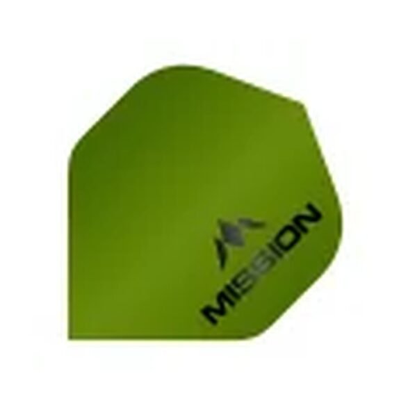 5057270083160_01 Mission - Logo - Dart Flights - No2 - 100 Micron - matt Green