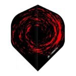 Mission - Nova - Dart Flights - No2 - 100 Micron - Black Red
