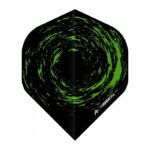 Mission - Nova - Dart Flights - No2 - 100 Micron - Black Green