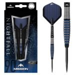 5057270085768_01 Mission Nightfall M4 Curved 90% – 26 gram – Steeltip Dartpijlen