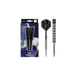 5057270189640_01 Mission Chiron M1 Electro Black & Blue 90% – 26 gram – Steeltip Dartpijlen