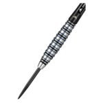 5057270189688_01 Mission Chiron M2 Electro Black & Blue 90% – 25 gram – Steeltip Dartpijlen