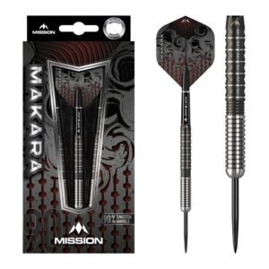 Mission Makara M1 Graphite PVD 90% – 26 gram – Steeltip Dartpijlen