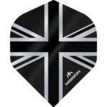 Mission - Alliance - Union Jack - Dart Flights - No2 - 100 Micron - Black