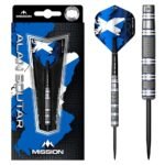 5057270197973_01 Mission Alan Soutar Soots Blue & White 90% – 26 gram – Steeltip Dartpijlen