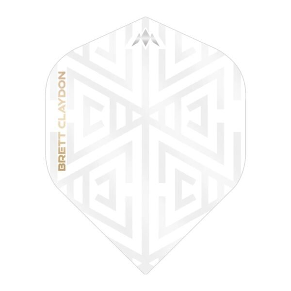 Mission - Brett Claydon - Dart Flights - No.2 - 100 Micron White