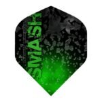 Mission - Martin Lukeman - Dart Flights - No2 - 100 Micron - Black & Green
