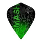 Mission - Martin Lukeman - Dart Flights - KITE - 75 Micron - Black & Green