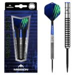 5057270281023_01 Mission Lee Evans Evz Electro Black 90% – 23 gram – Steeltip Dartpijlen