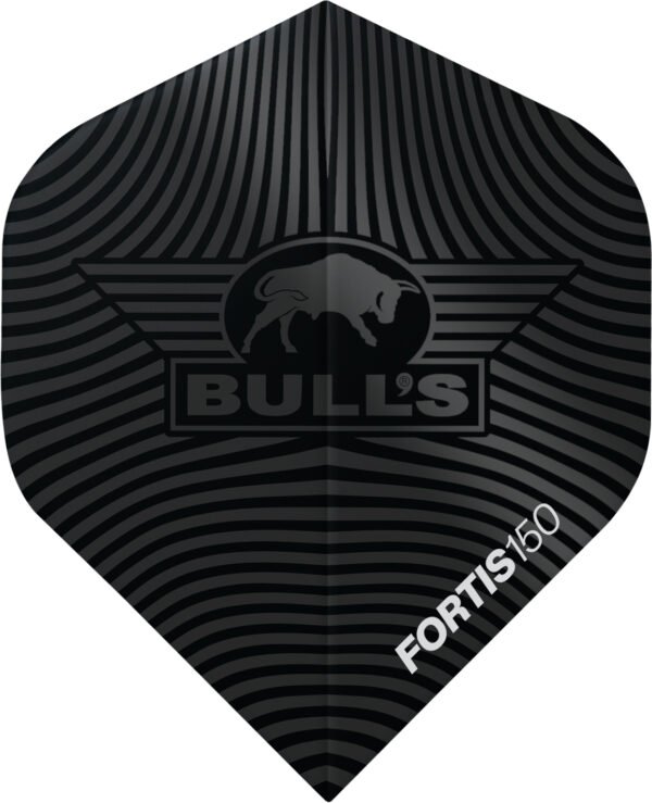 50912 Bulls Fortis 150 Black Std Bull's Flights Fortis 150 nr.2 Black