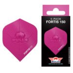 51016 Bulls Fortis 150 Pink 5-Pack Bull's Flights Fortis 150 nr.2 Pink 5 Pack