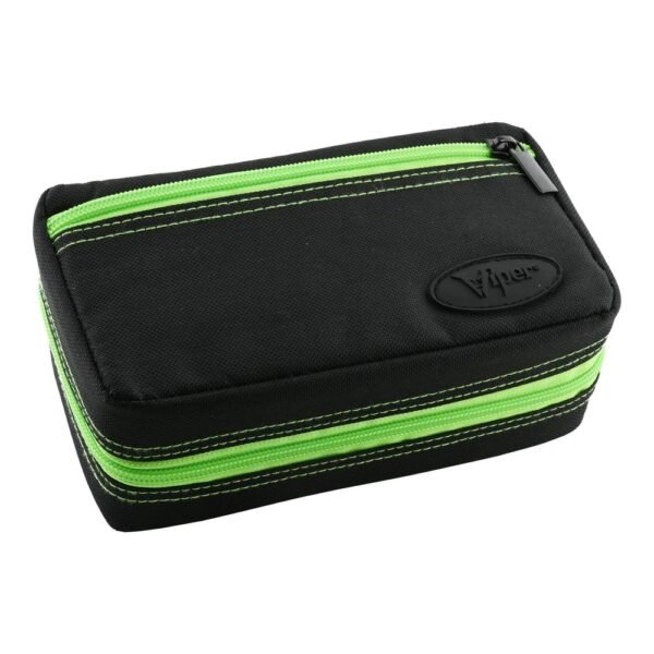 Viper Plazma Pro Dart Case Green - Dartetui voor 2 Dartsets