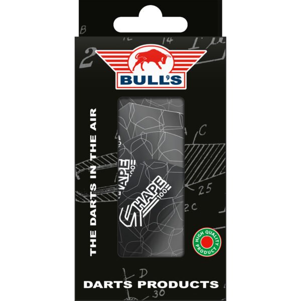 Bulls Shape100 Black Testkit 7 sets Bull's - Flight Shape Testkit - Dart Flights
