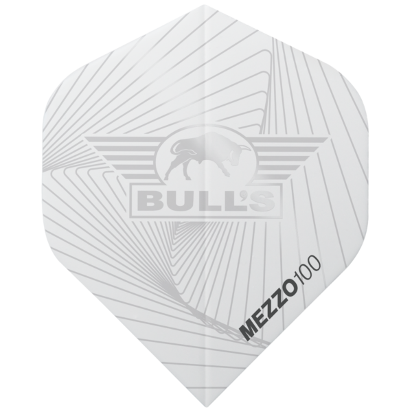 Mezzo 100 White Bull's Flights Mezzo 100 nr.2 White 5 Pack