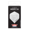 Mezzo 100 verpakking WIT Bull's Flights Mezzo 100 nr.2 White 5 Pack
