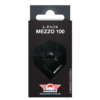Mezzo 100 verpakking ZWART Bull's Flights Mezzo 100 nr.2 Black 5 Pack