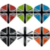 Mission - Alliance X - Union Jack - Dart Flights - No2 - 150 Micron - Blue with Black