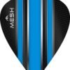 Mission-Flight-Mesh-Kite-Aqua-Blue Mission - Mesh - Dart Flights - KITE - Aqua Blue