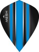 Mission-Flight-Mesh-Kite-Aqua-Blue Mission - Mesh - Dart Flights - KITE - Aqua Blue