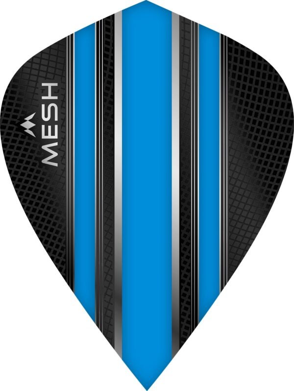 Mission-Flight-Mesh-Kite-Aqua-Blue Mission - Mesh - Dart Flights - KITE - Aqua Blue