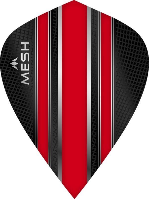 Mission - Mesh - Dart Flights - KITE - Red