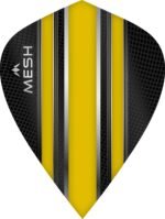 Mission-Flight-Mesh-Kite-Yellow Mission - Mesh - Dart Flights - KITE - Yellow