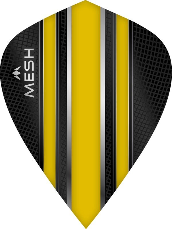 Mission - Mesh - Dart Flights - KITE - Yellow